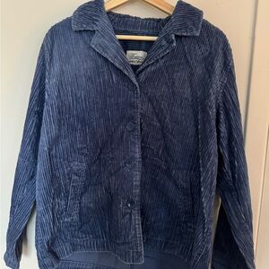 Vintage Blue Corduroy Jacket